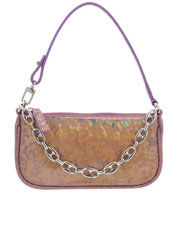 Mini Rachel Disco Bag (MINI-RACHEL-DISCO-VIOLET-HOLOG) made by BY FAR