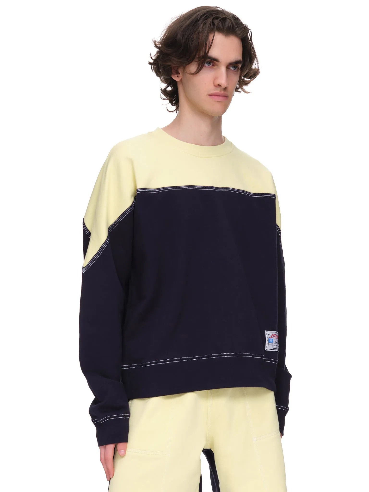 Bitonal Sweatshirt (FUMU0101Q1-UTC085-MULTI) sold by lorenzo product image thumbnail 4