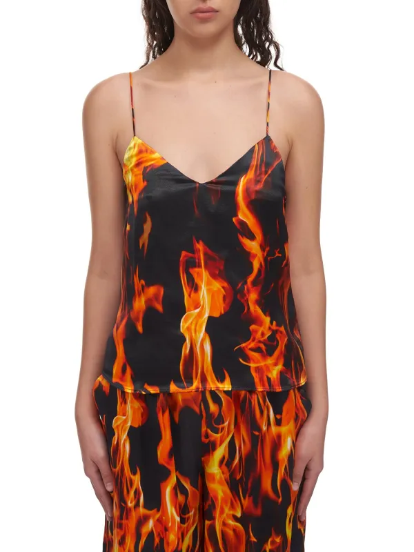 Fire Slip Top (WE52TO100F-FIRE-PRINT) sold by lorenzo