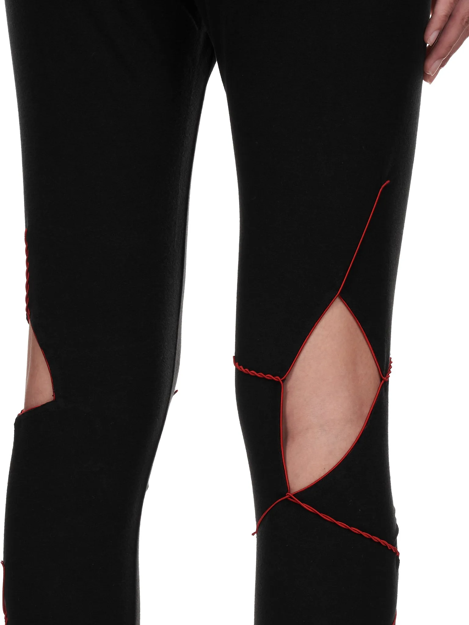 Cutout Leggings (FX-P22-900-BLACK) sold by lorenzo product image thumbnail 5