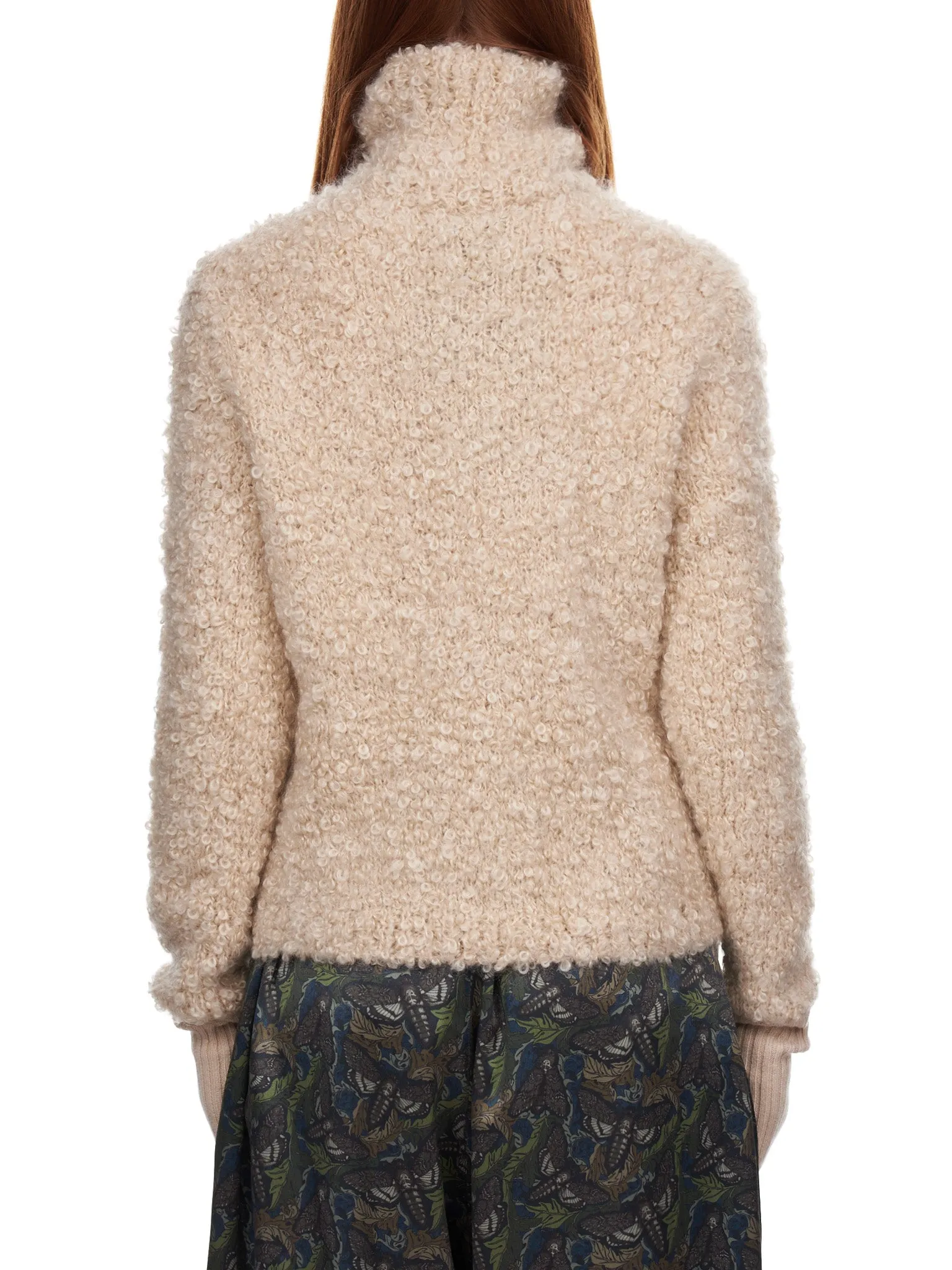 Turtleneck Sweater (UC2A1905-1-LIGHT-BEIGE) sold by lorenzo product image thumbnail 3