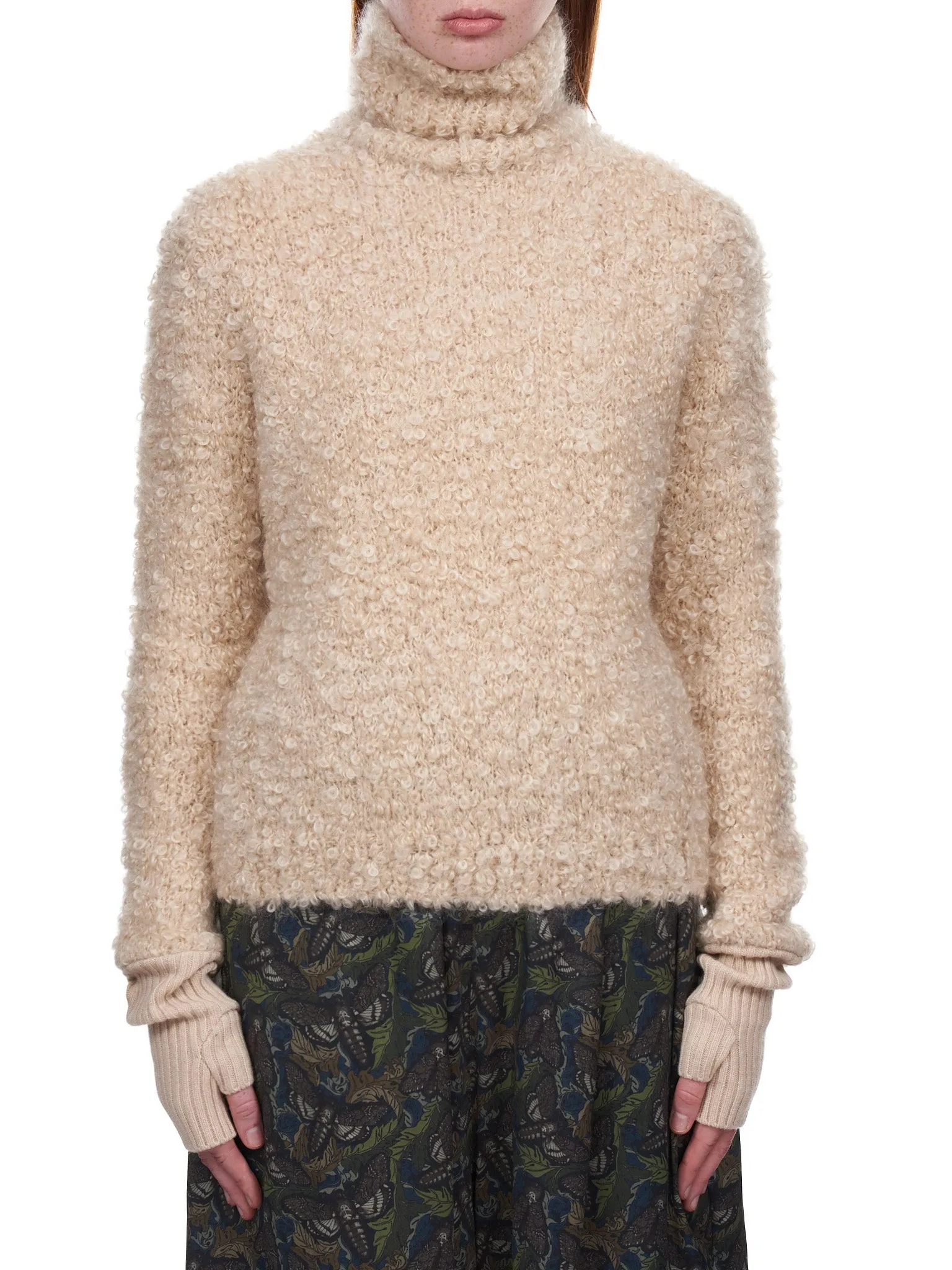 Turtleneck Sweater (UC2A1905-1-LIGHT-BEIGE) sold by lorenzo