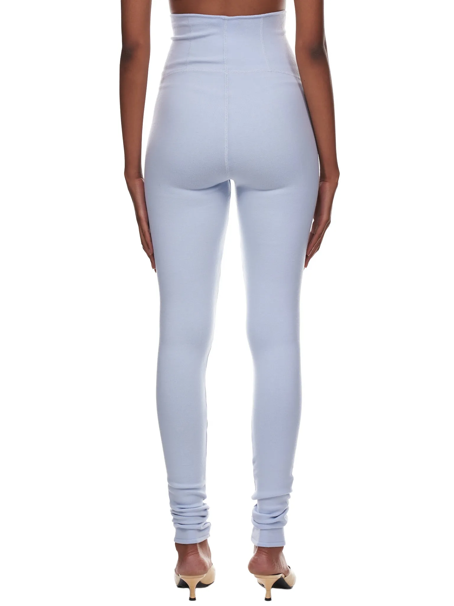 High Waisted Leggings (TR304-KN-WO-CLOUDBLUE) sold by lorenzo product image thumbnail 3