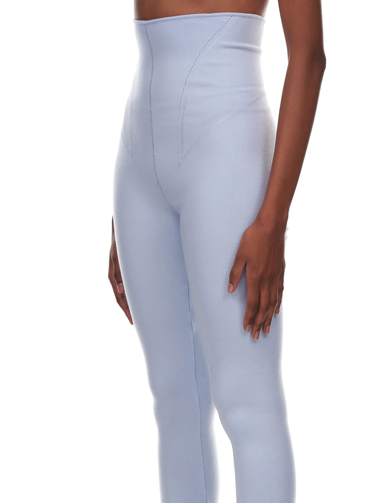 High Waisted Leggings (TR304-KN-WO-CLOUDBLUE) sold by lorenzo product image thumbnail 4