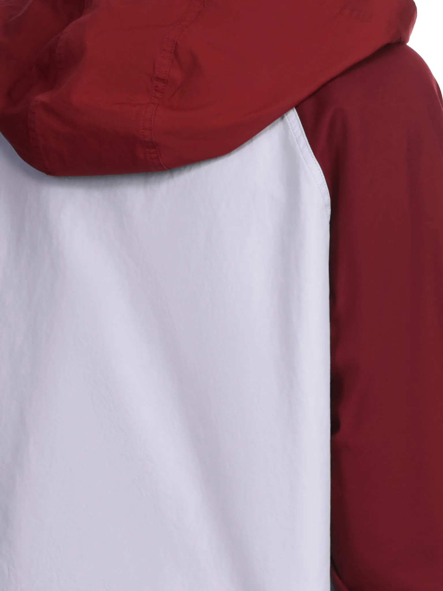 Colorblock Cotton Parka (CUMU0228QS-TCY67-BLUE-RED-LILA) sold by lorenzo product image thumbnail 5