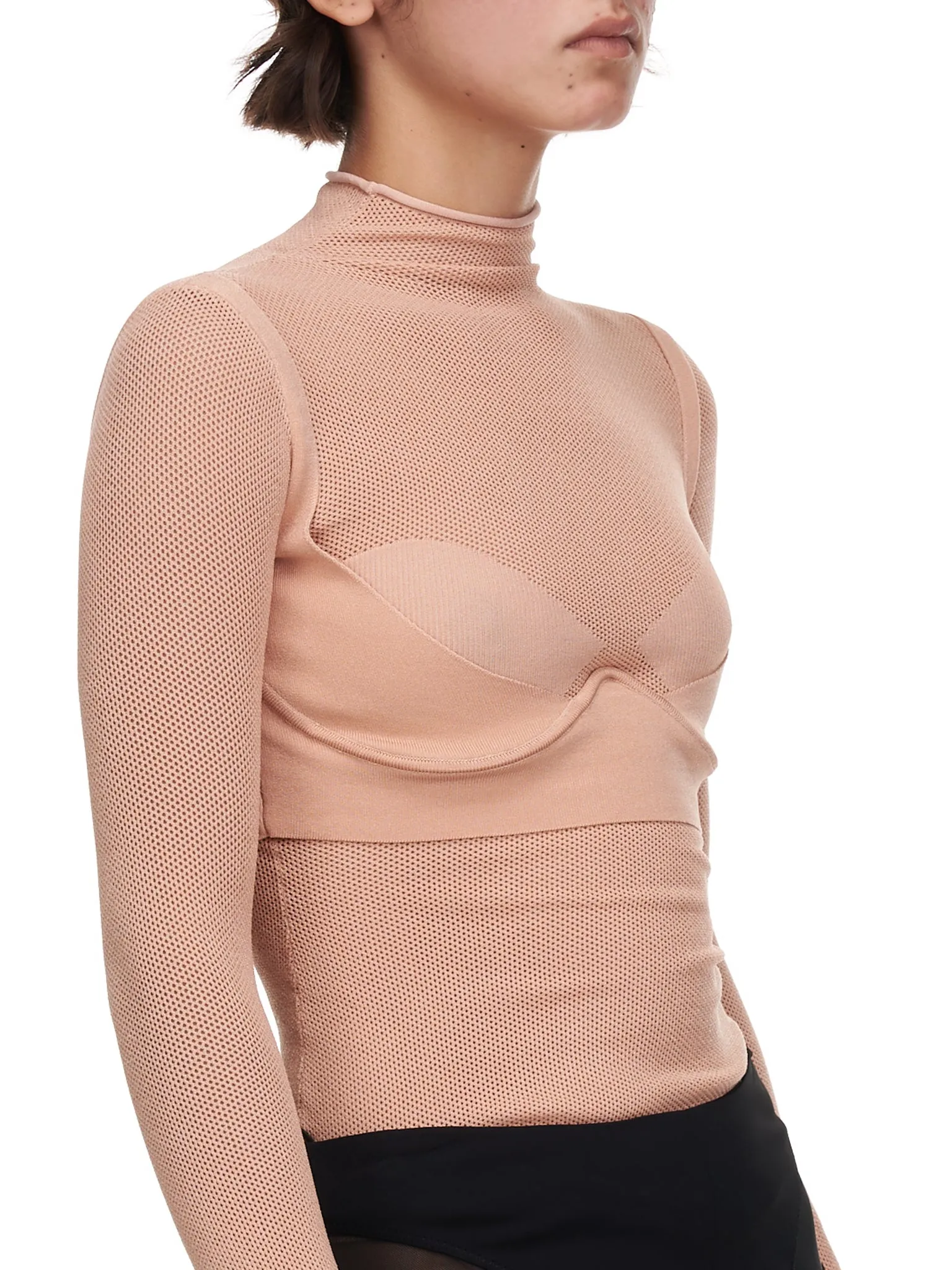 Hosiery Mesh Top (A7474P21-DESERT) sold by lorenzo product image thumbnail 4
