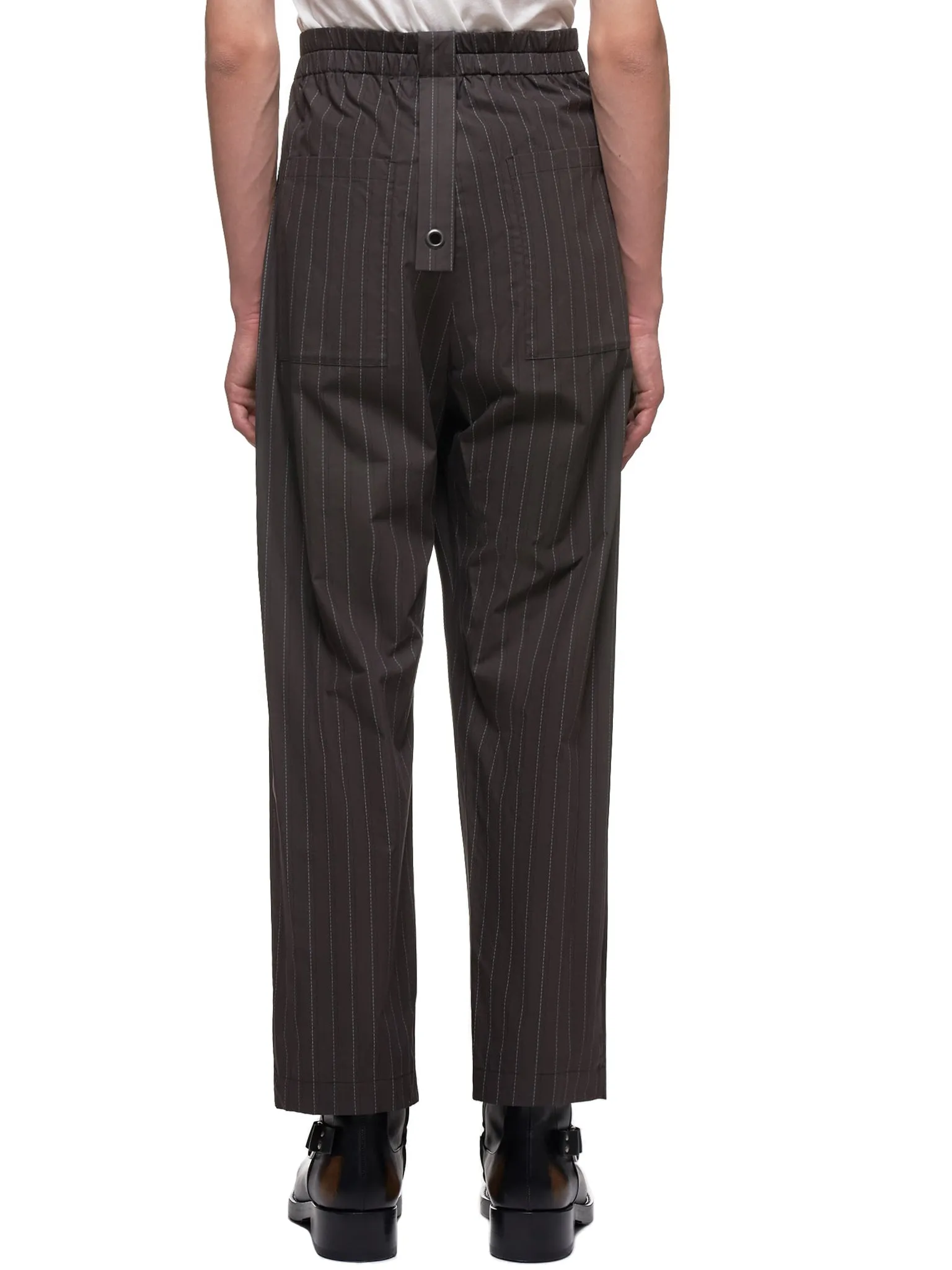 Utility Trousers (MWOTRS03-GRAY-PINSTRIPE) sold by lorenzo product image thumbnail 3