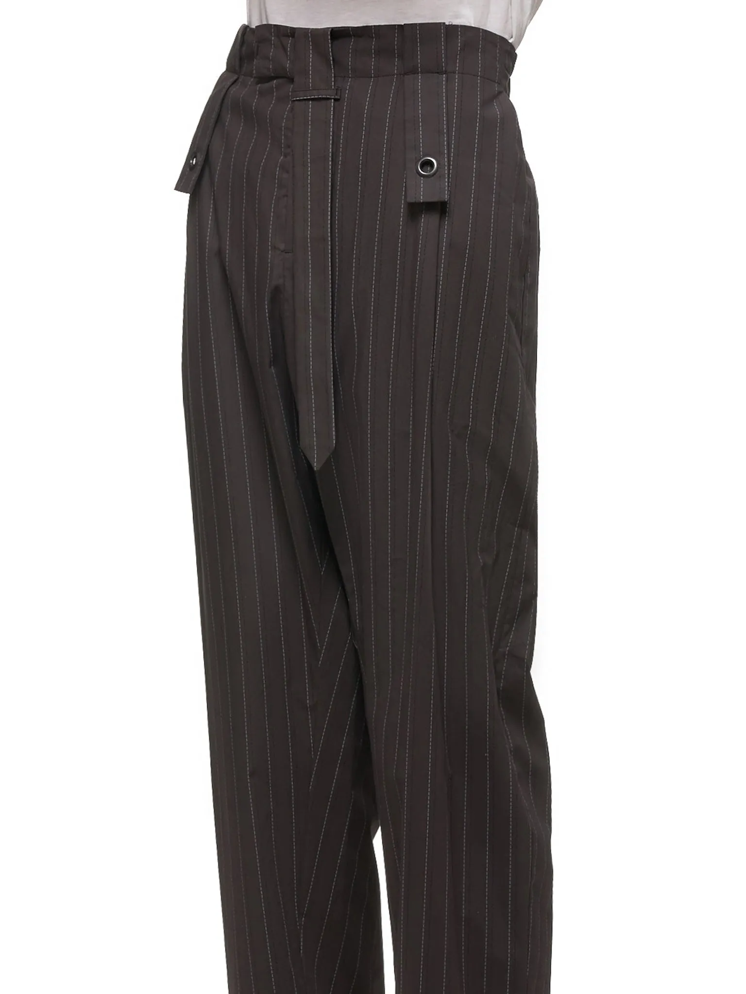 Utility Trousers (MWOTRS03-GRAY-PINSTRIPE) sold by lorenzo product image thumbnail 4