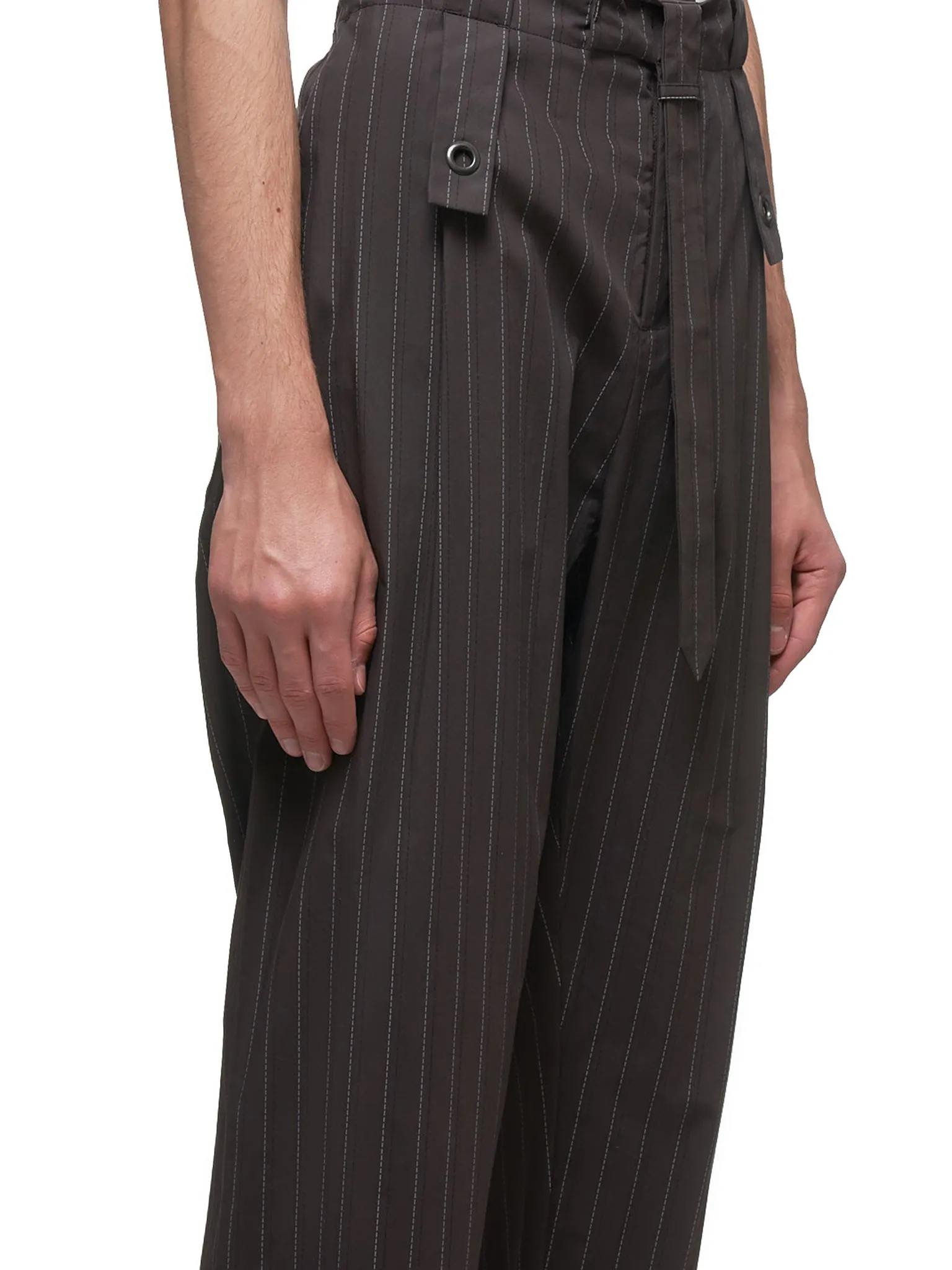 Utility Trousers (MWOTRS03-GRAY-PINSTRIPE) sold by lorenzo product image thumbnail 5