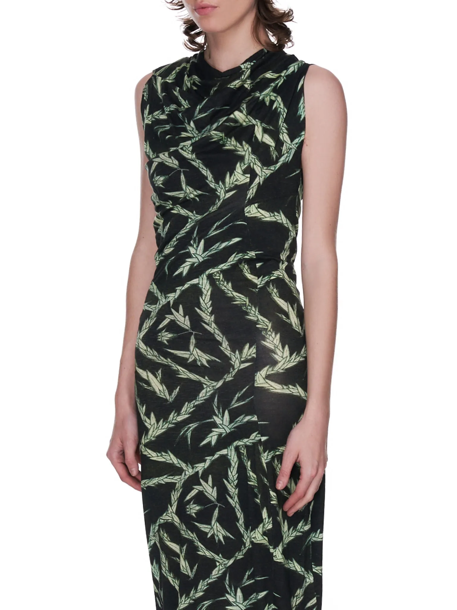 Johanna Dress (87028102-558-CT-LEAF-PRINT) sold by lorenzo product image thumbnail 4