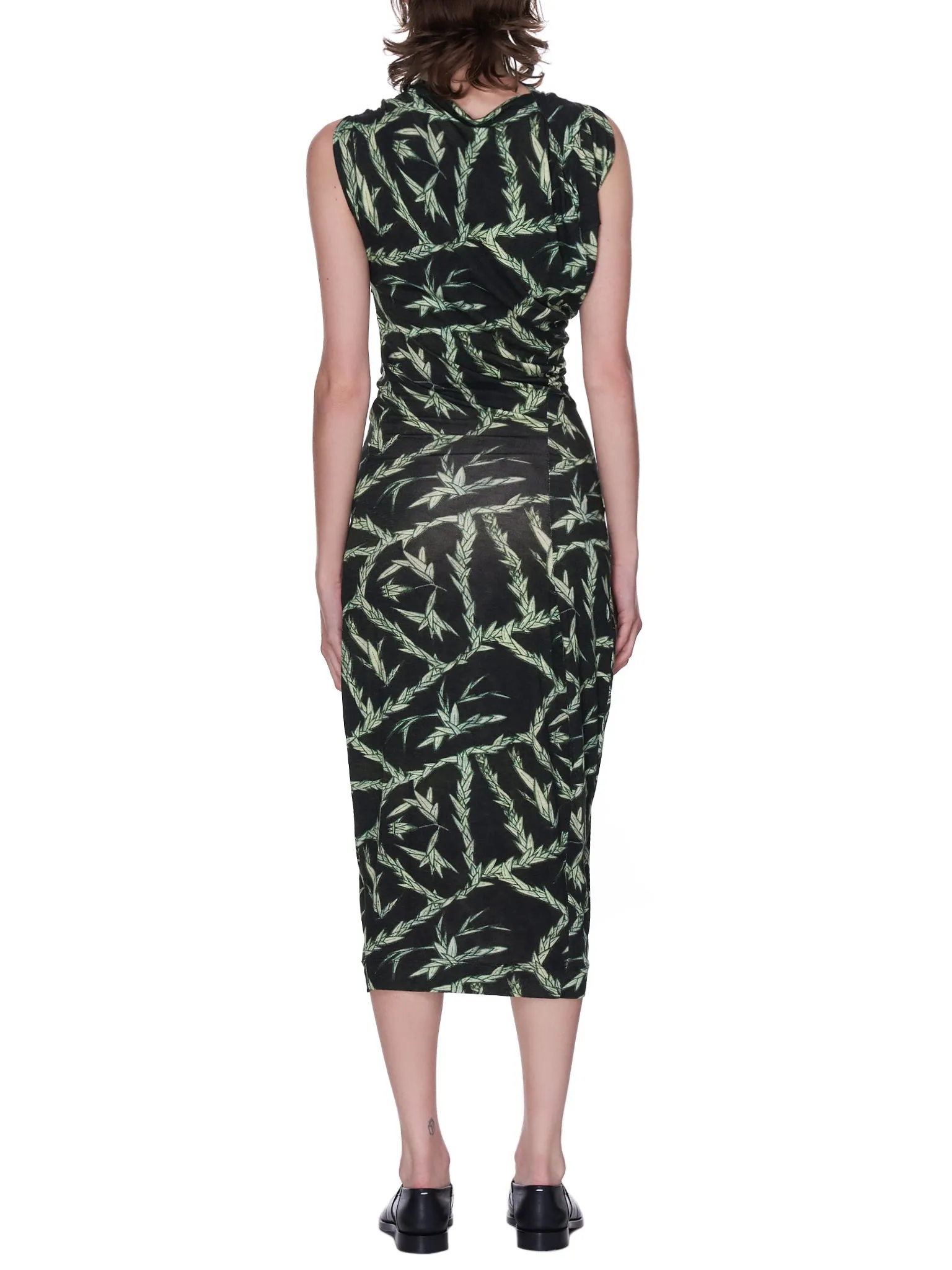 Johanna Dress (87028102-558-CT-LEAF-PRINT) sold by lorenzo product image thumbnail 3