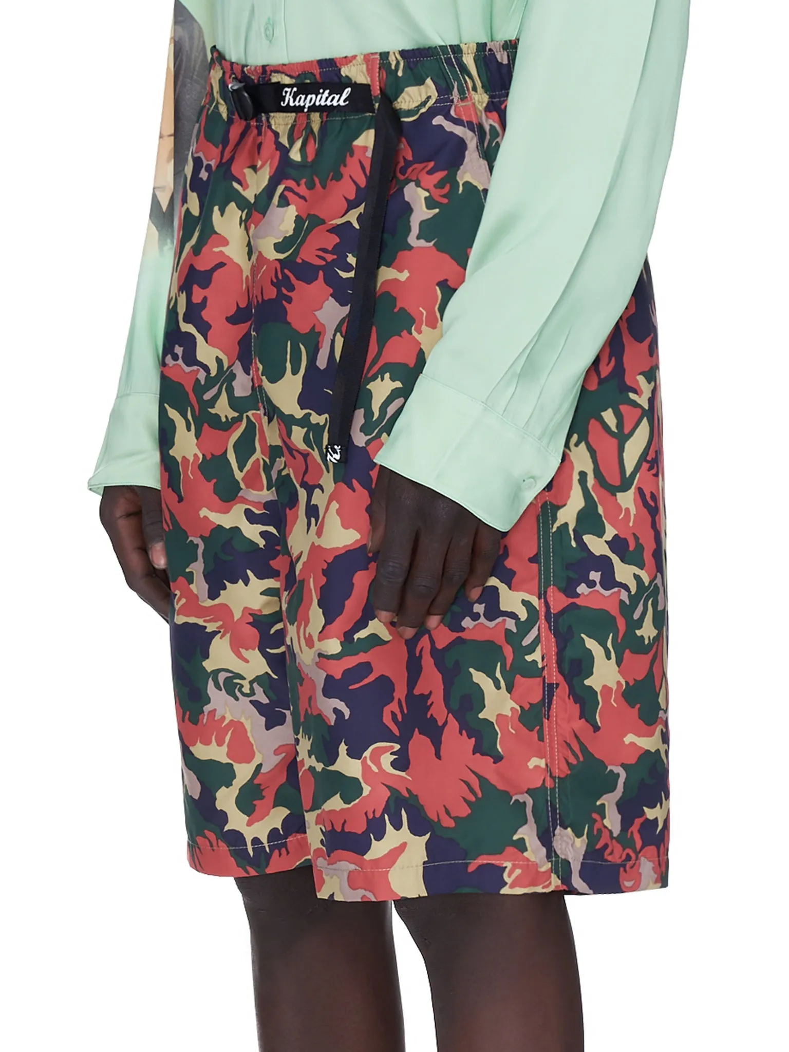 Quick Dry Taffeta Shorts (K2104SP092-MULTI) sold by lorenzo product image thumbnail 4