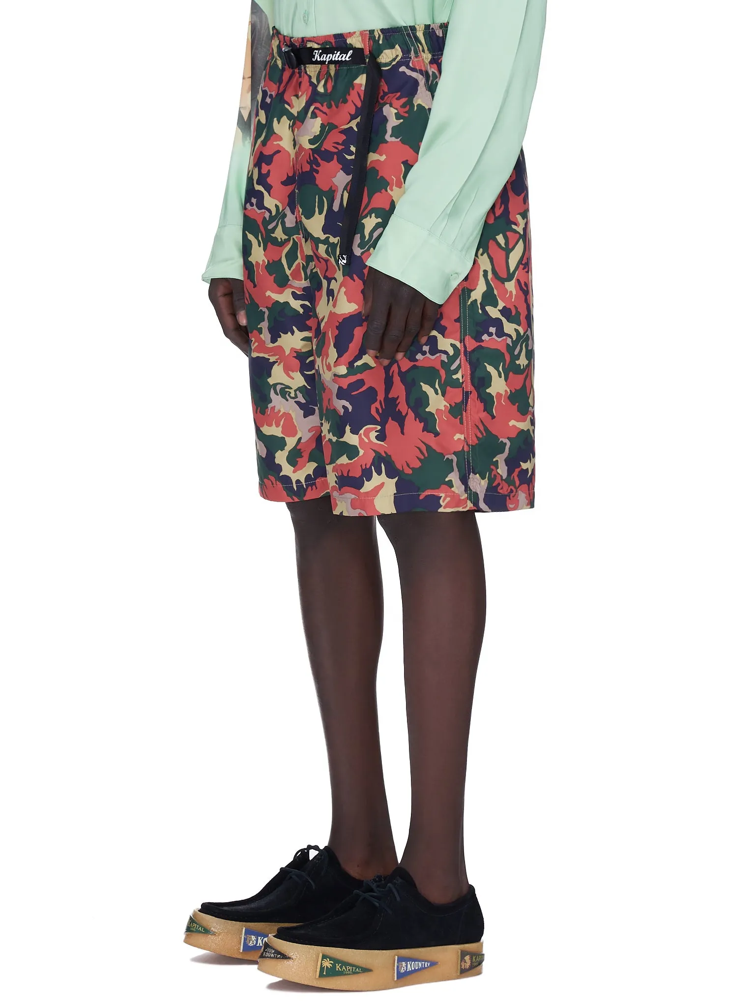 Quick Dry Taffeta Shorts (K2104SP092-MULTI) sold by lorenzo product image thumbnail 2