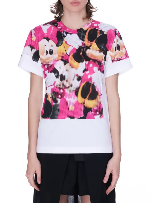 Minnie Composite Tee (GG-T035-051-WHITE-D-PATTERN) sold by lorenzo