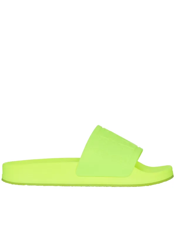 No. 6 Neon Slides (S59WX0060-P3996-BRIGHT-YELLOW) sold by lorenzo