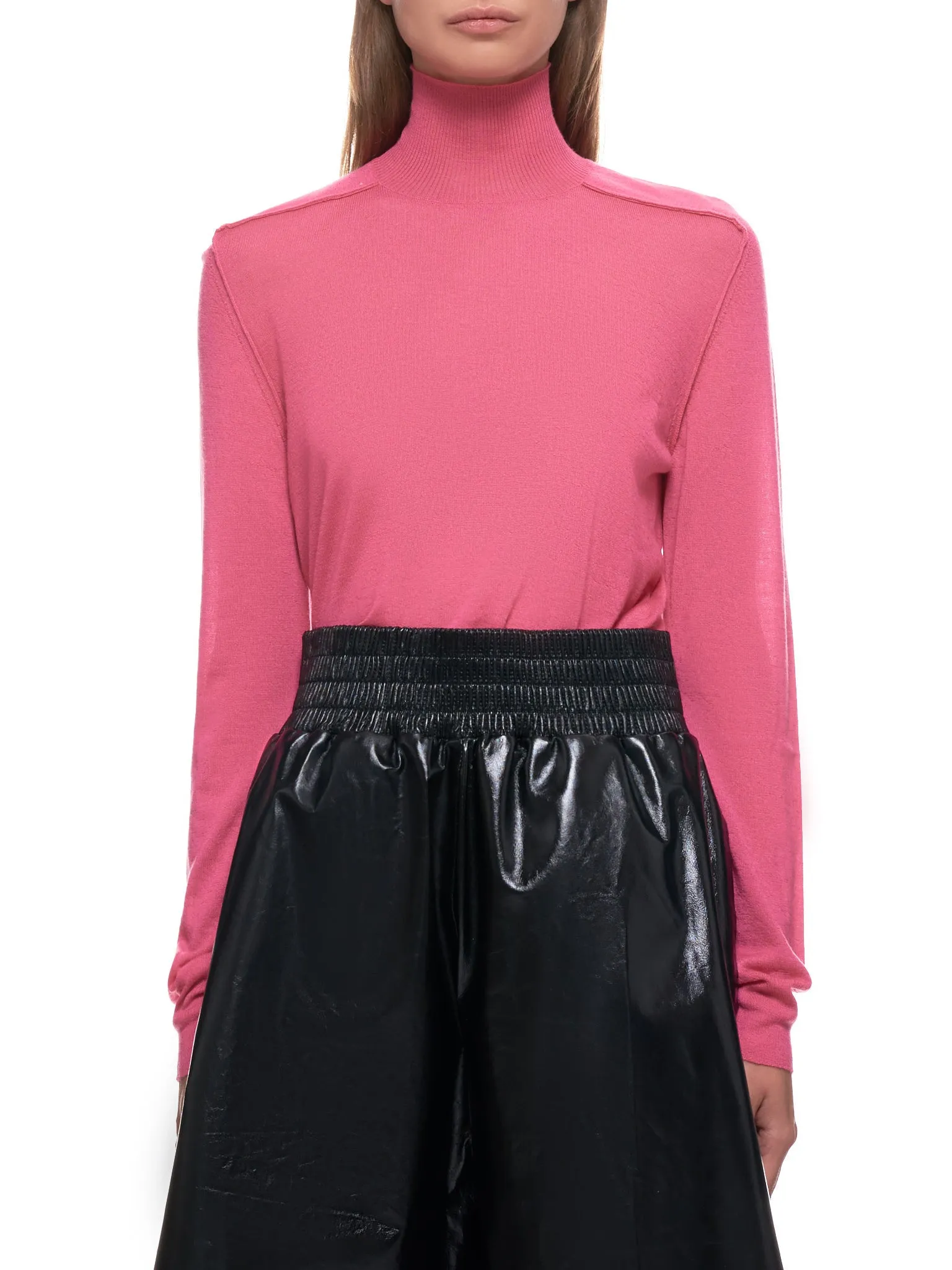 Cashmere Turtleneck Sweater (631292VKW30-5660-CANDY-FLOSS) sold by lorenzo