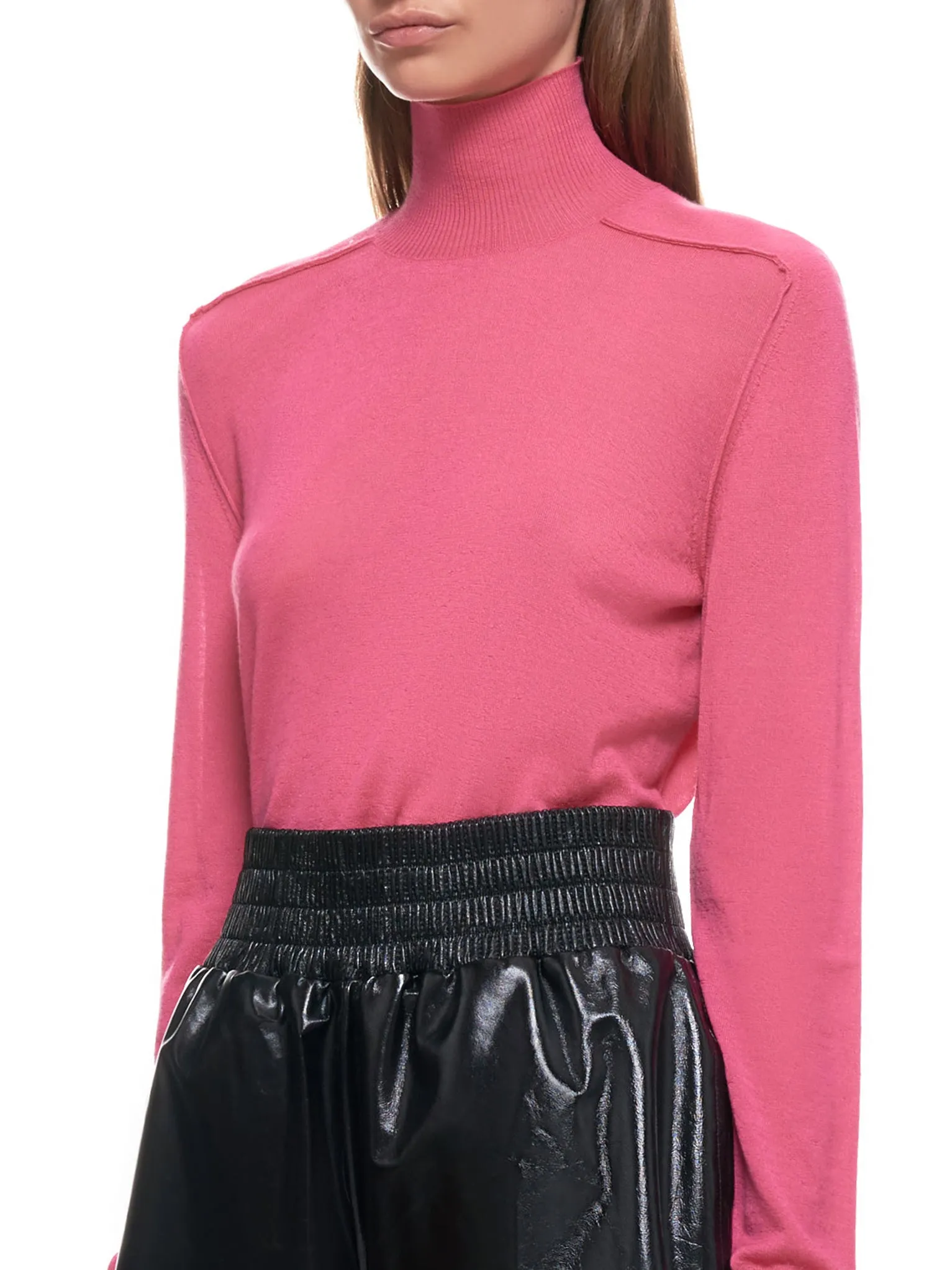 Cashmere Turtleneck Sweater (631292VKW30-5660-CANDY-FLOSS) sold by lorenzo product image thumbnail 4