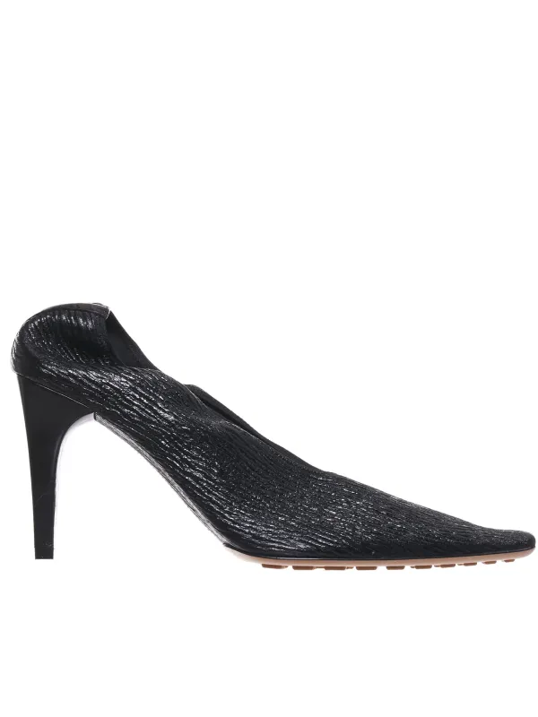 Scarpa Pelle Crunch Heel (618782VBTC0-1000-BLACK) sold by lorenzo