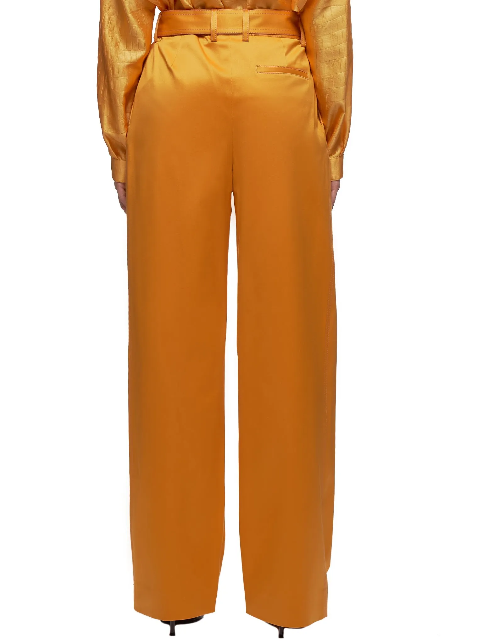 Blanche Front Pleated Trousers (16SZ6003-APRICOT) sold by lorenzo product image thumbnail 3
