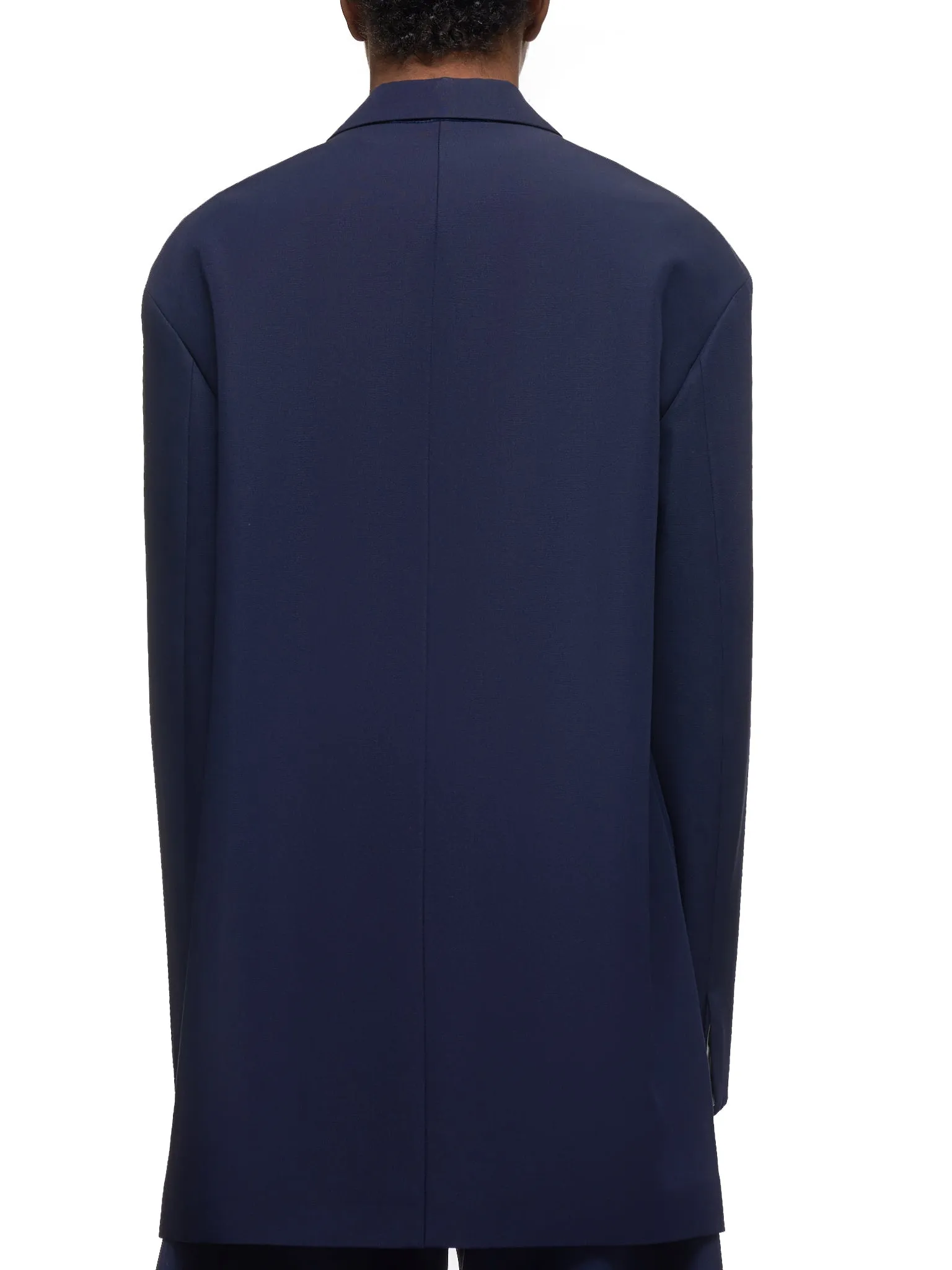 Virgin Fleece Wool Suit Jacket (120401-NAVY) sold by lorenzo product image thumbnail 3