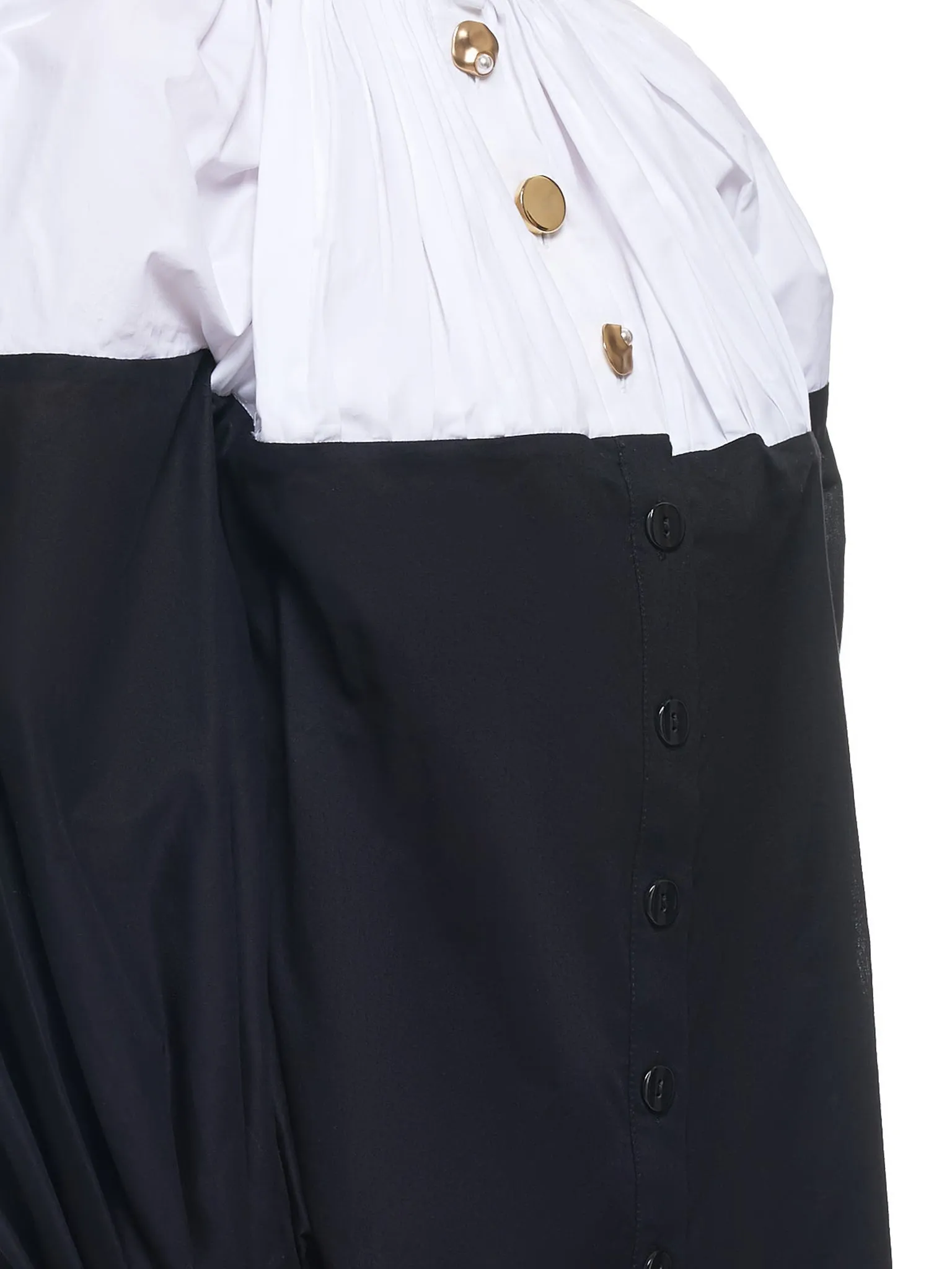 Hybrid Shirt (06-19-WHITE-BLACK) sold by lorenzo product image thumbnail 5