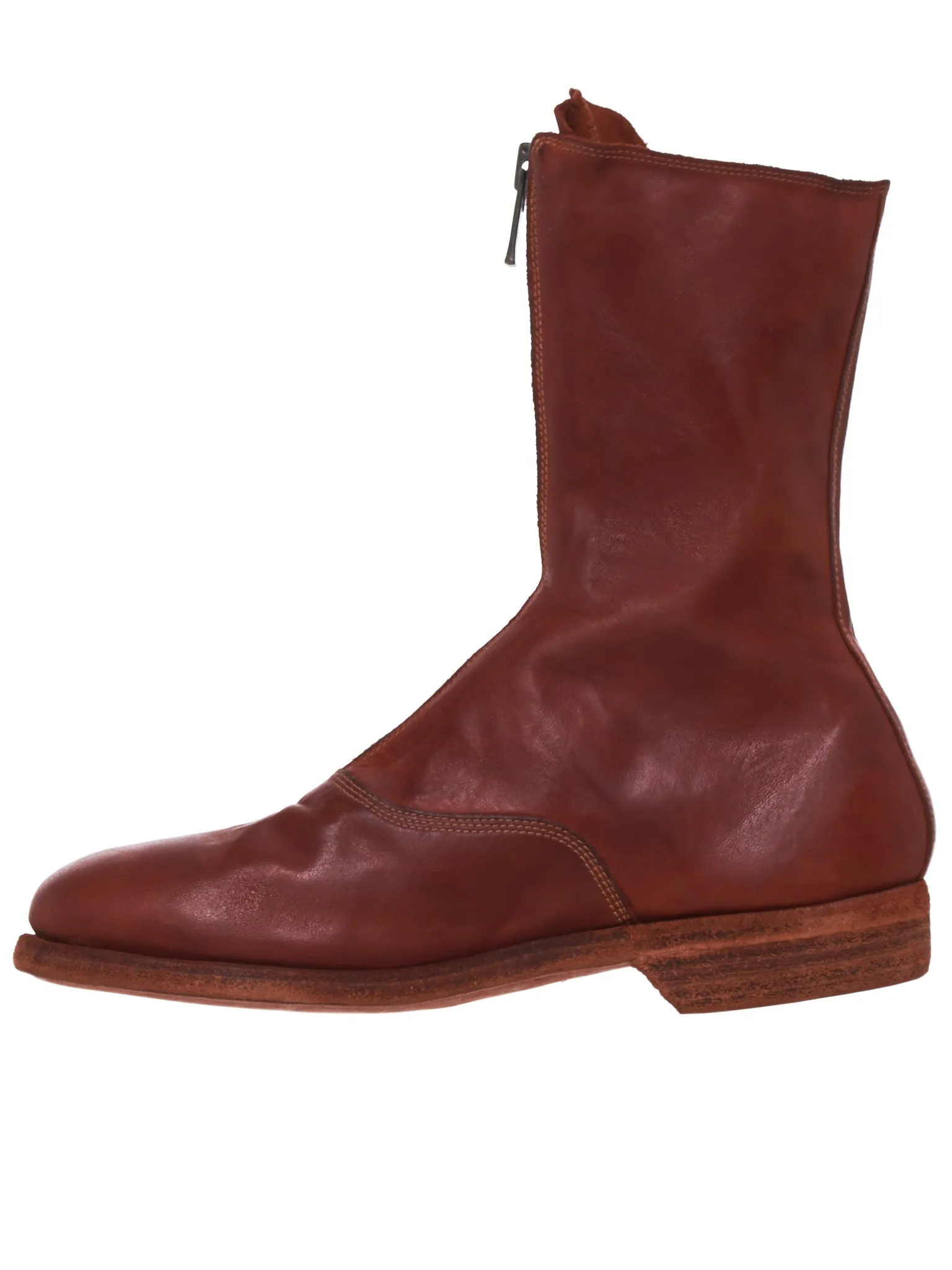 310 Soft Horse Leather Boots (310-SOFT-HORSE-FG-ORANGE) sold by lorenzo product image thumbnail 3