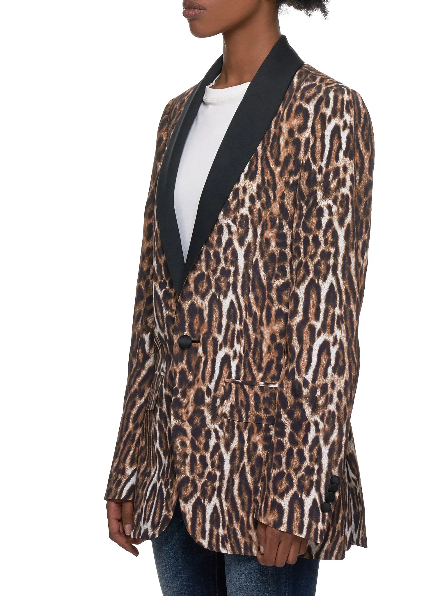 Shawl Lapel Tuxedo (R13W7355-LEOPARD) sold by lorenzo product image thumbnail 2