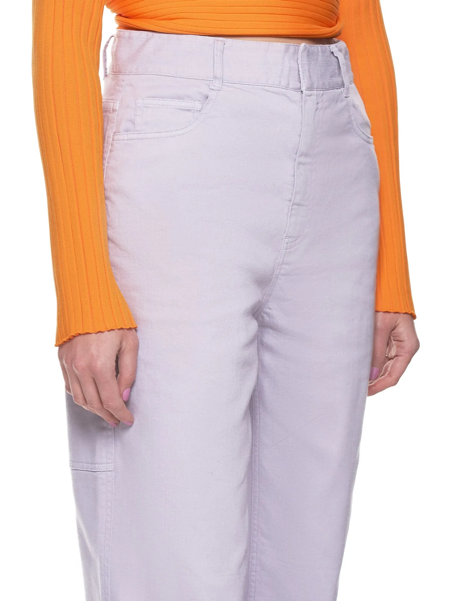 Lavender Jeans (S119GR3124-LAVENDER-GREY) sold by lorenzo product image thumbnail 5