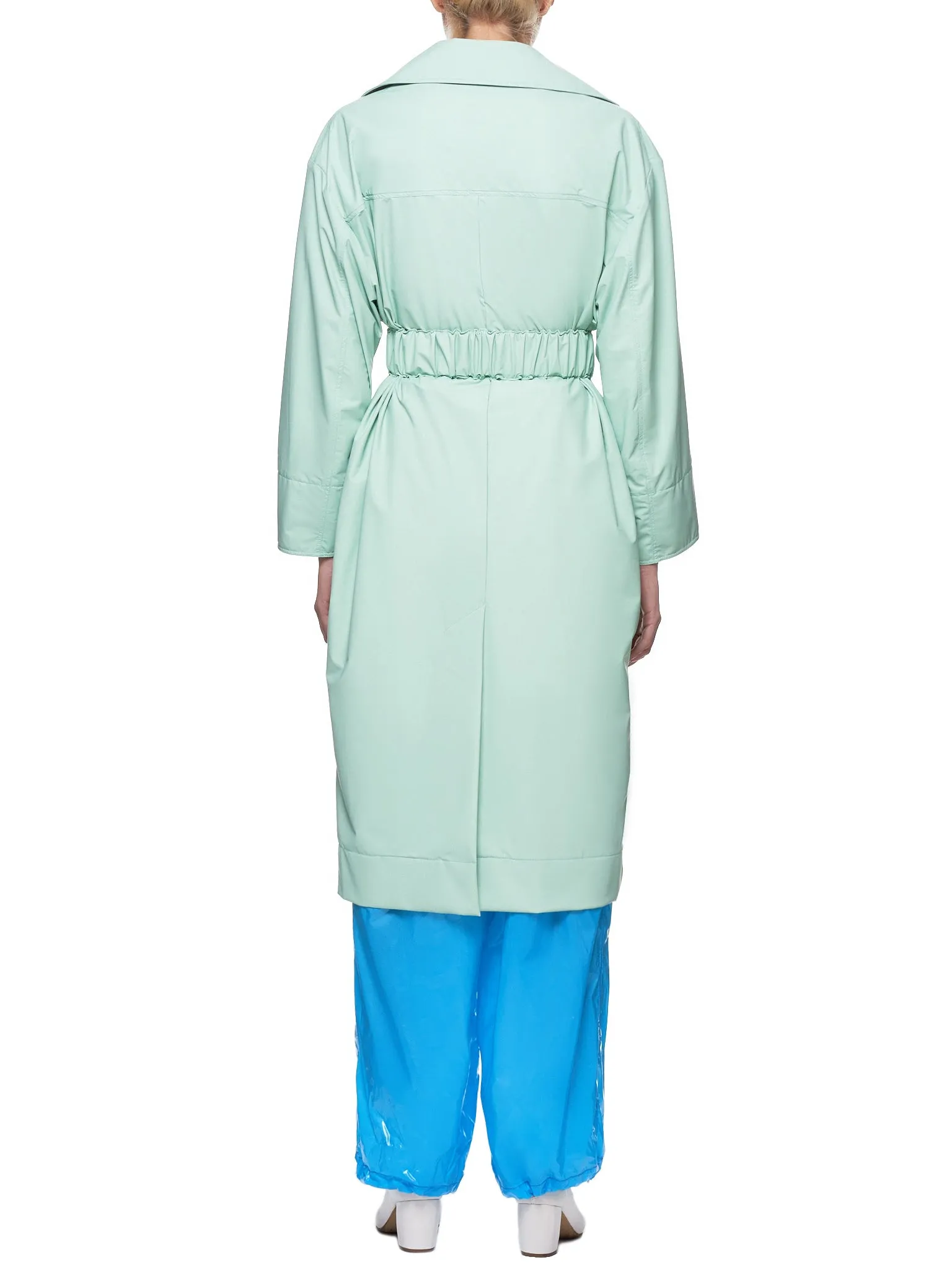 Matte Coating Belted Lab Coat (C017-MC-FOAM-GREEN) sold by lorenzo product image thumbnail 3