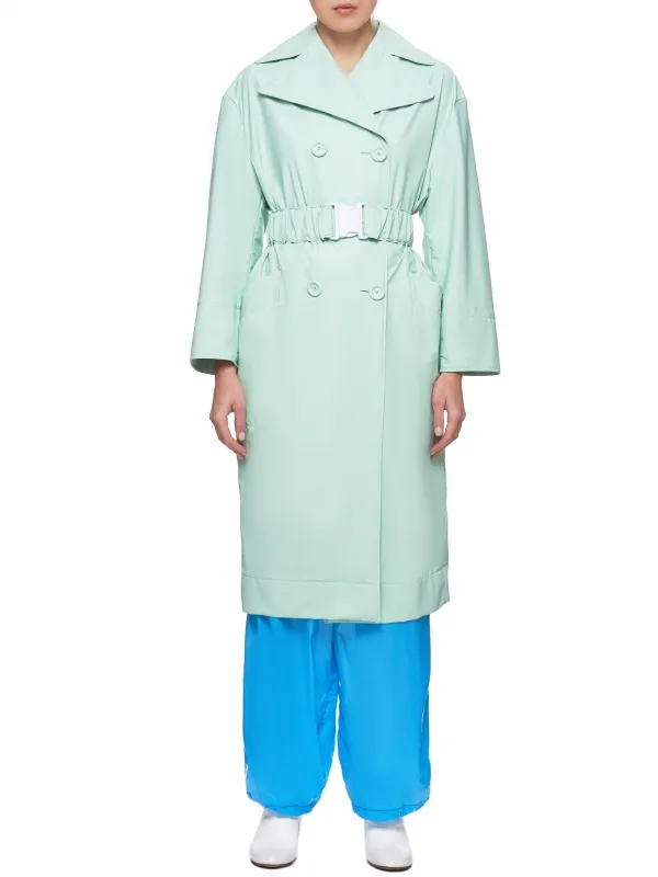 Matte Coating Belted Lab Coat (C017-MC-FOAM-GREEN) sold by lorenzo
