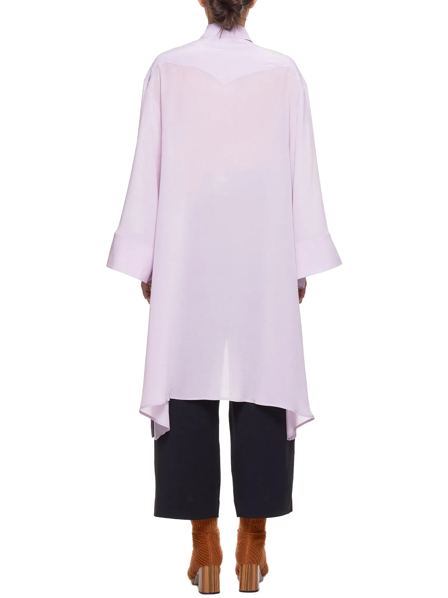 Lilac Shirt (W1806T00082-LILAC) sold by lorenzo product image thumbnail 3