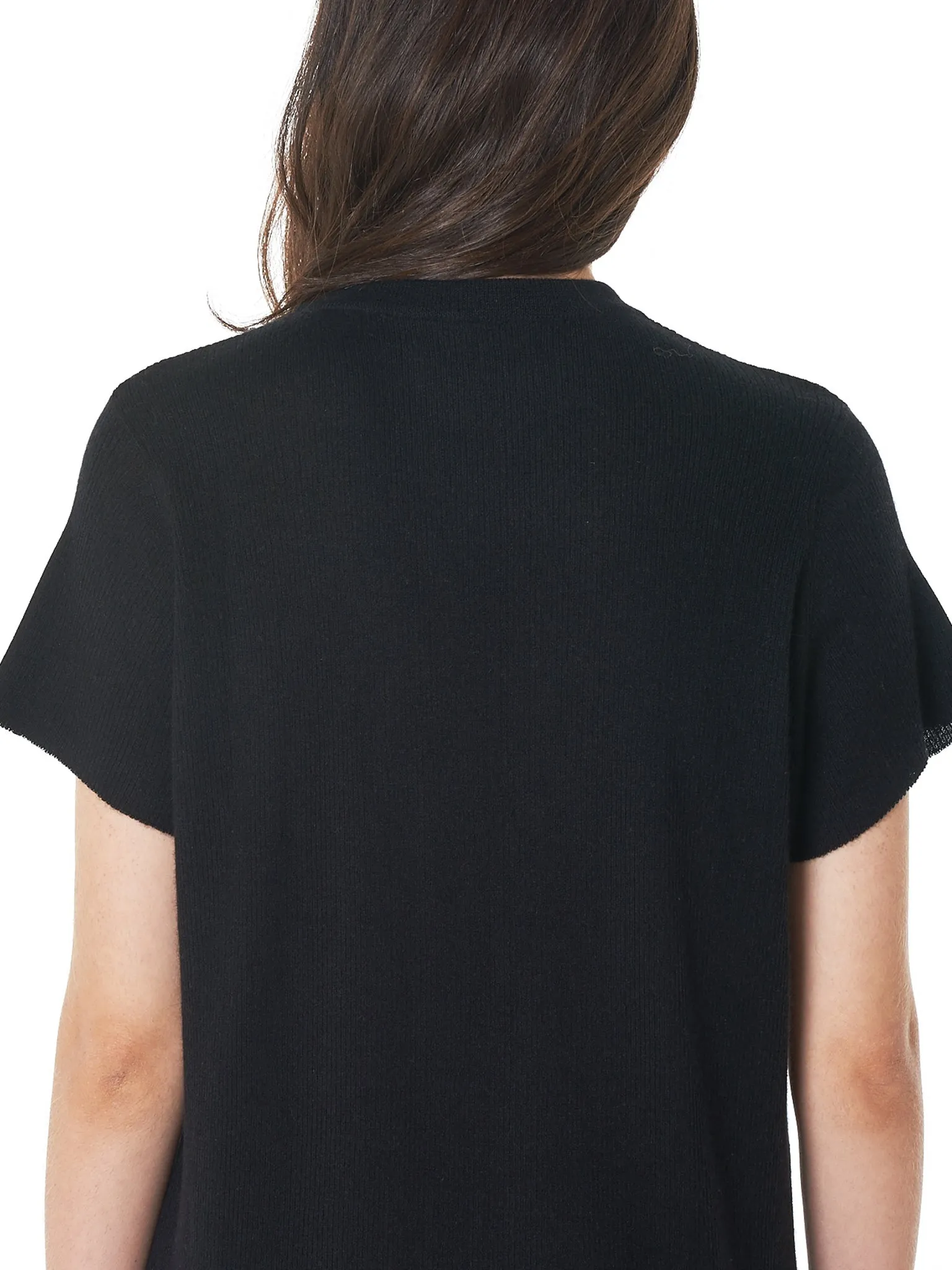 Rib Knit Dress (508-BLACK) sold by lorenzo product image thumbnail 5