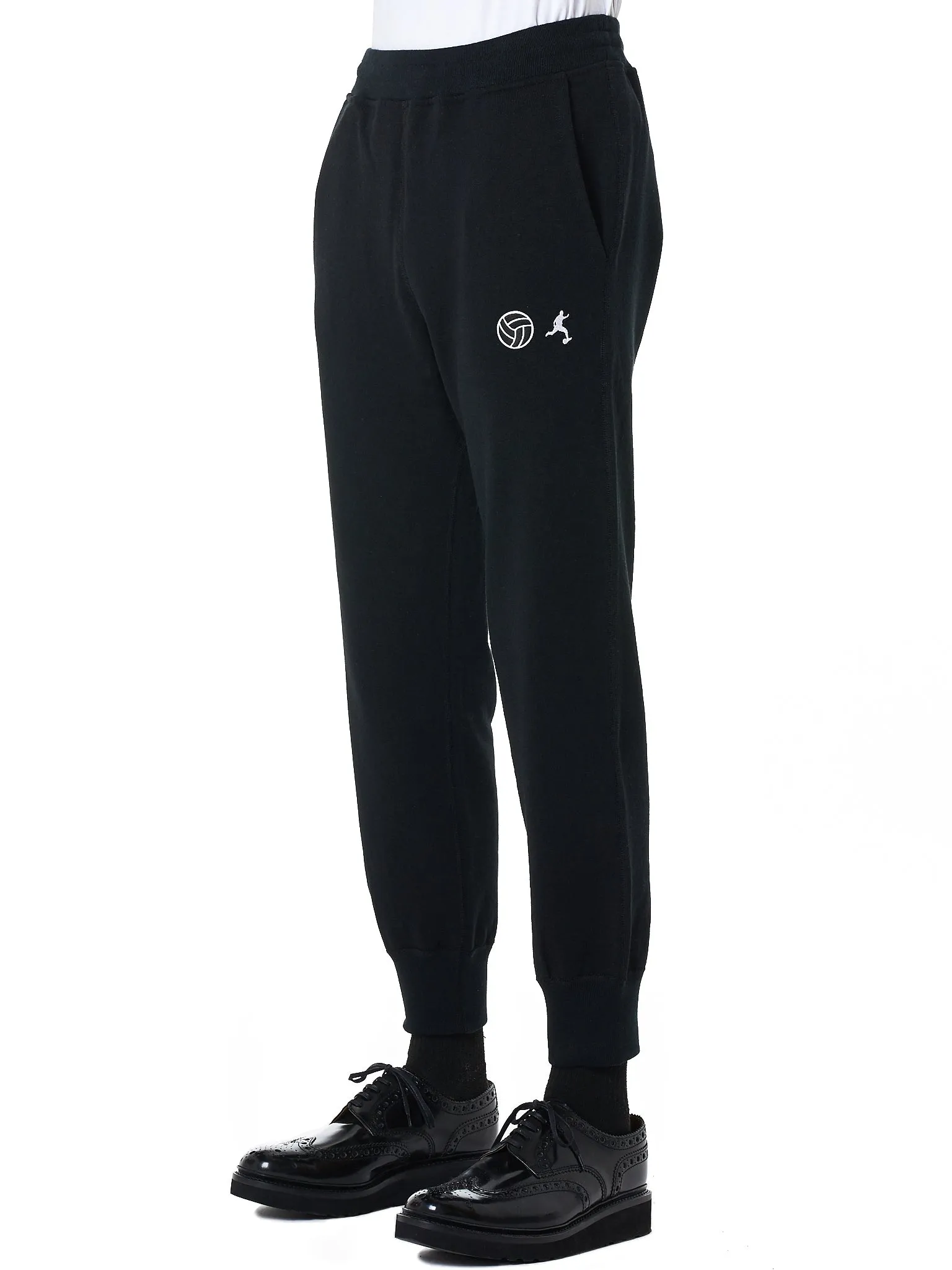 Embroidered Patch Jogger (G013P202-BLACK) sold by lorenzo product image thumbnail 2