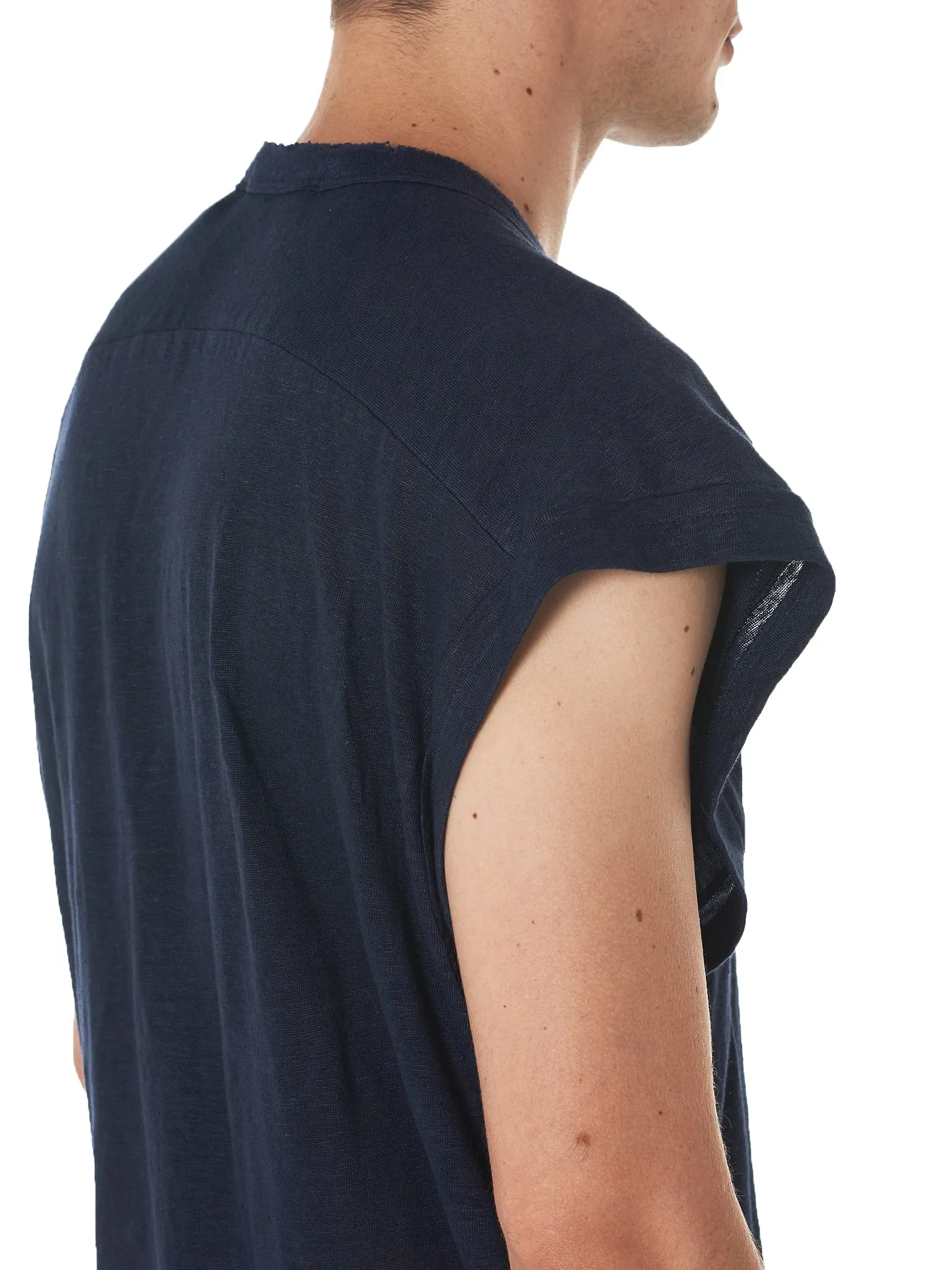 Relaxed Tank (LJS1802-MIDNIGHT-BLUE) sold by lorenzo product image thumbnail 4