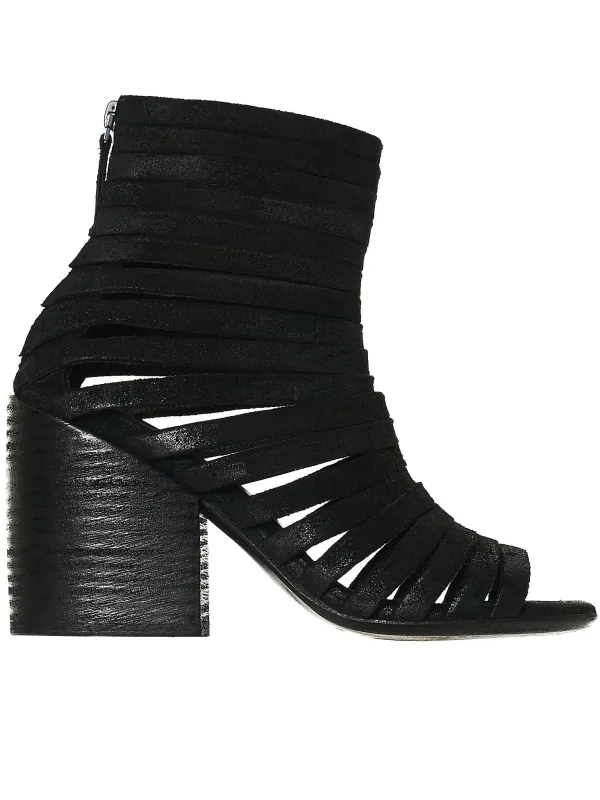 Stacked Leather Heels (MW4786-1566) sold by lorenzo
