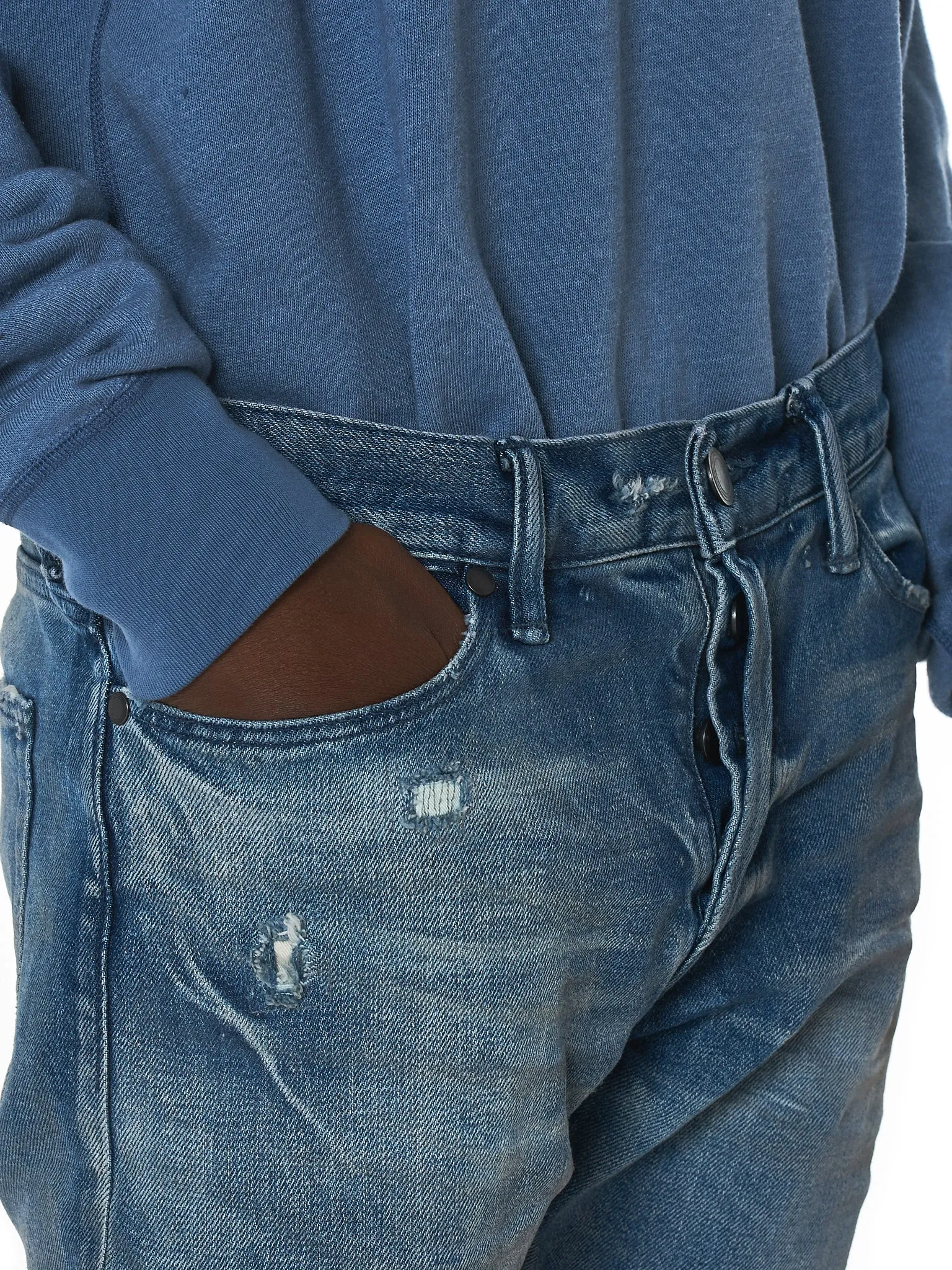 'The Cast 2' Denim Pant (G150E58168L-INDIGO) sold by lorenzo product image thumbnail 5