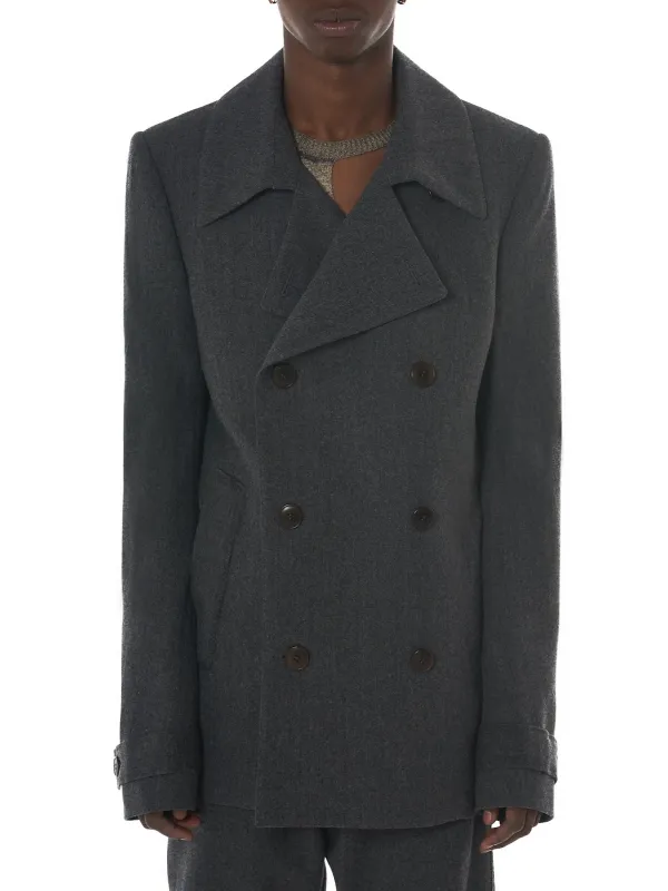 Vulcanised Caban Coat (C-009 DODGE 75) made by lorenzo