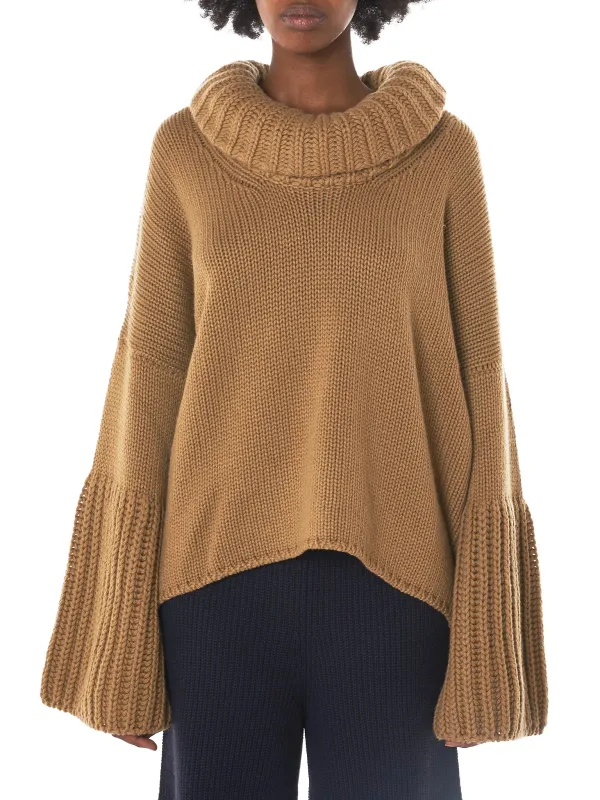 Courcheval Cashmere Turtleneck (AW3KS020-CAMEL) sold by lorenzo