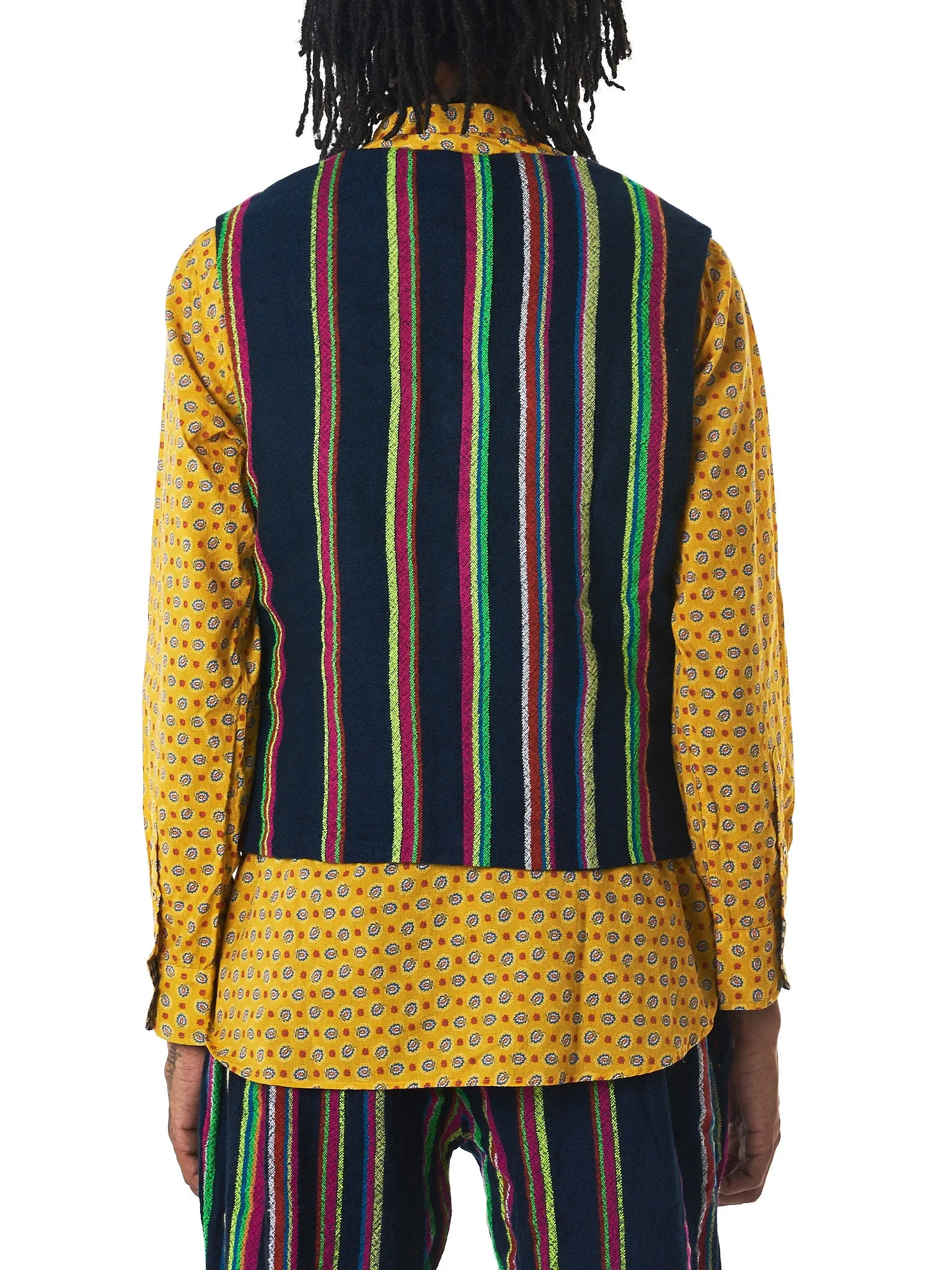 Pinstripe Reversible Waistcoat (TB-MPWC-WW01) sold by lorenzo product image thumbnail 3