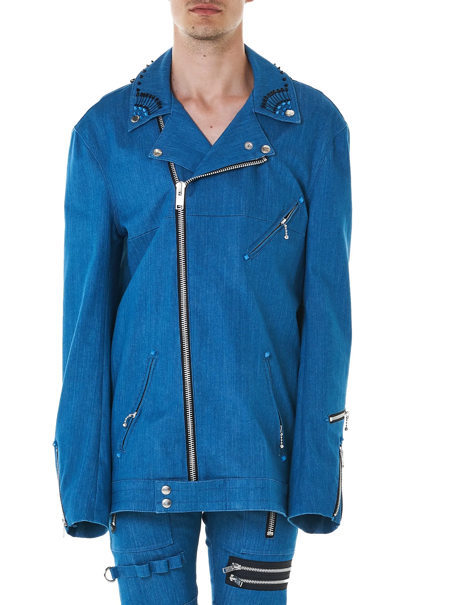 Black Hawaii Denim Biker (NN06-JK09-B BLUE) sold by lorenzo