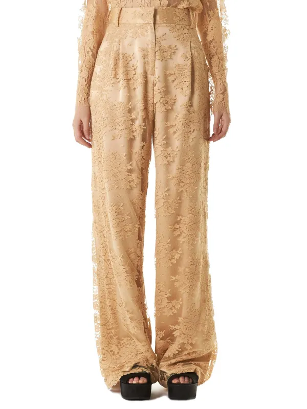 Floral Knit Trousers (1710RP168TC02-450) sold by lorenzo