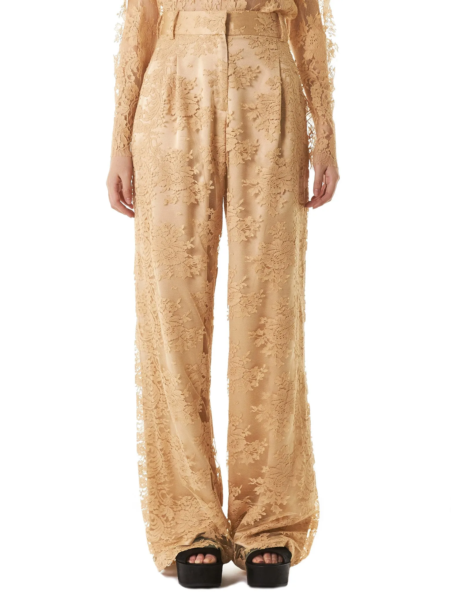 Floral Knit Trousers (1710RP168TC02-450) sold by lorenzo