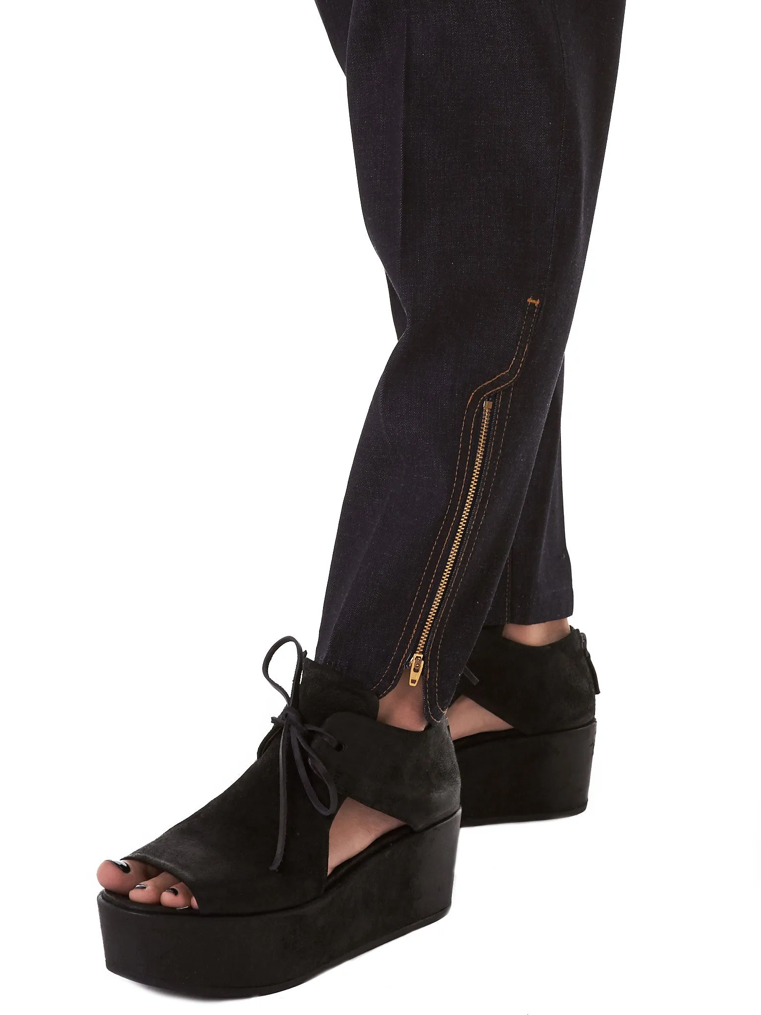 Suspended Belt Denim Jeans (TA71-FF072-NAVY) sold by lorenzo product image thumbnail 5