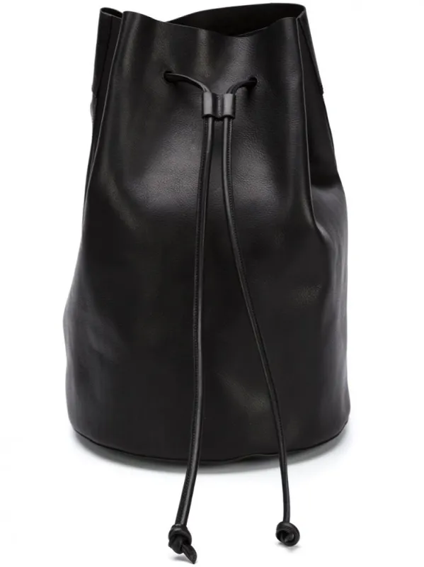 Leather Bucket Bag (IB2993 BLACK) sold by lorenzo