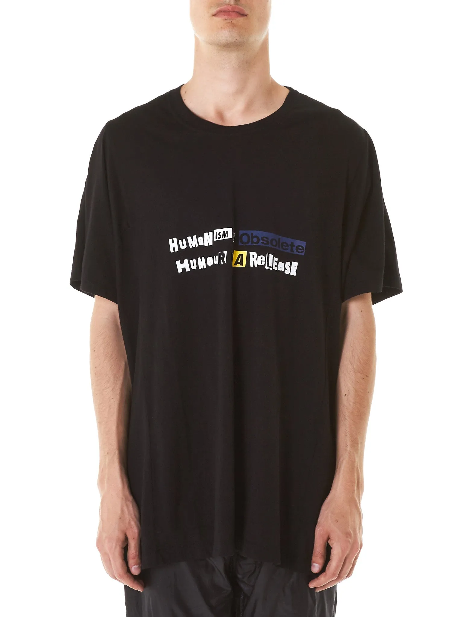 Graphic Crewneck Tee (580CPM22-BLACK) sold by lorenzo