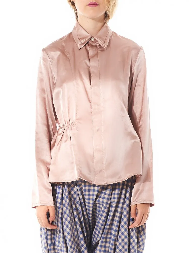 Buttoned 'Champagne' Blouse (BLF-1607 BLUSH) sold by lorenzo