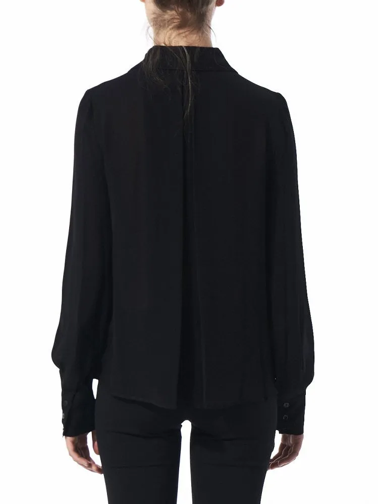 Lace-Up Front Top (P150 C52 999) sold by lorenzo product image thumbnail 4