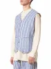 Fitted Pinstriped Waistcoat (PF MPJ WC02 BLUE STRIPES) sold by lorenzo