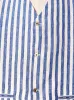 Fitted Pinstriped Waistcoat (PF MPJ WC02 BLUE STRIPES) sold by lorenzo