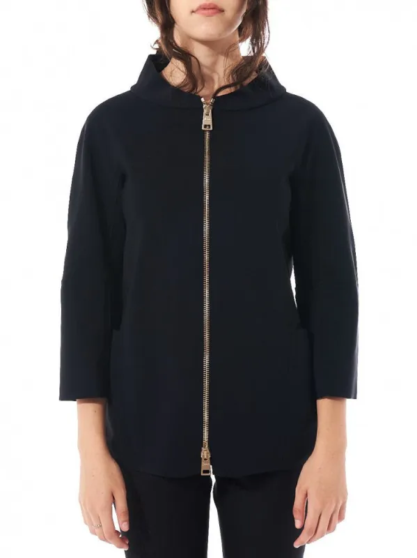 Zipped Cropped Sleeve Jacket (GA0068D 13455S 9300) sold by lorenzo